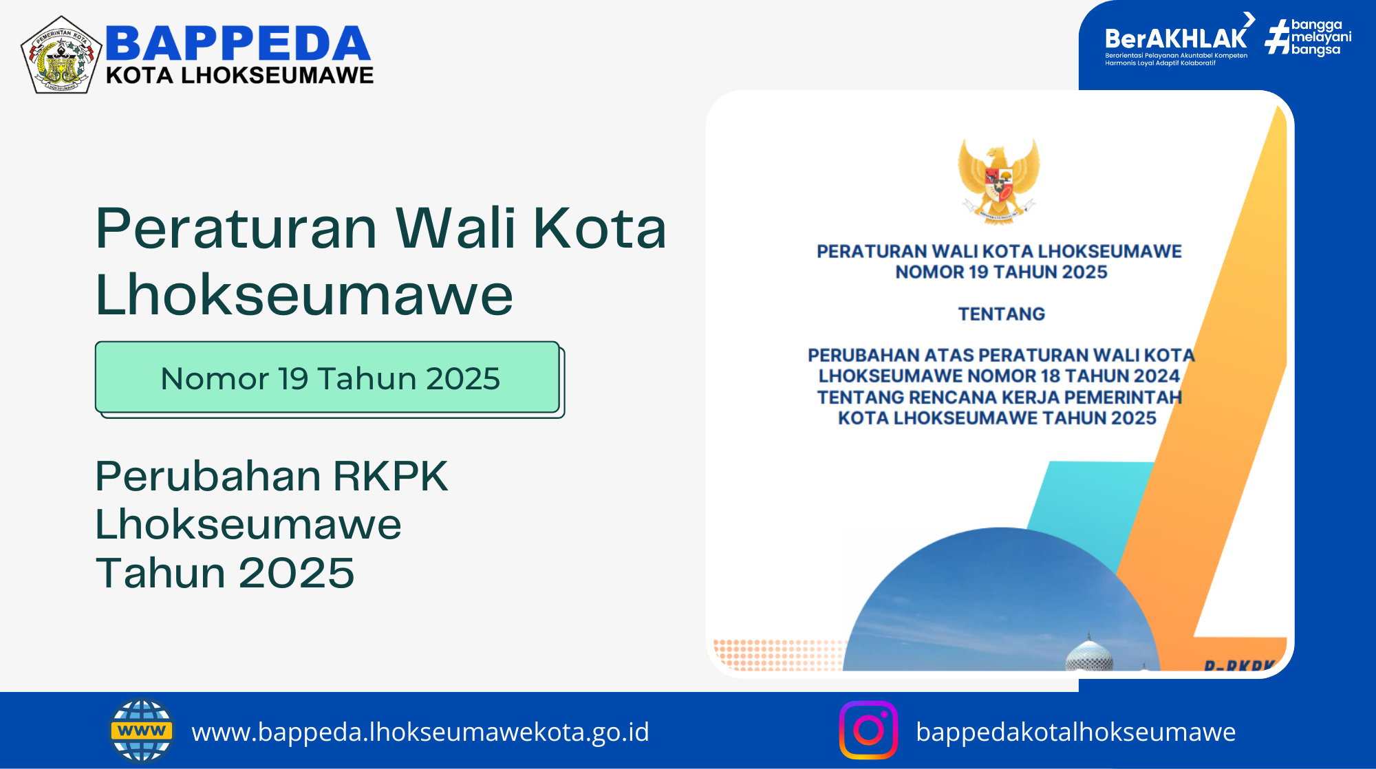 Perubahan RKPK Lhokseumawe Tahun 2025